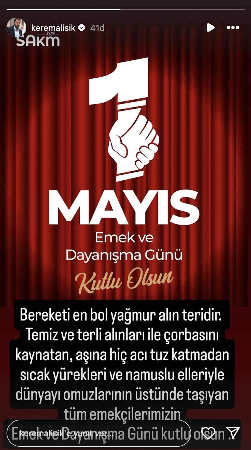 1 Mayıs’a ünlü dokunuşu! 12